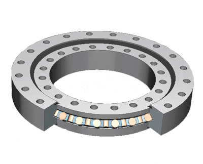 Single Row Crossed Roller Bearing Without Gear